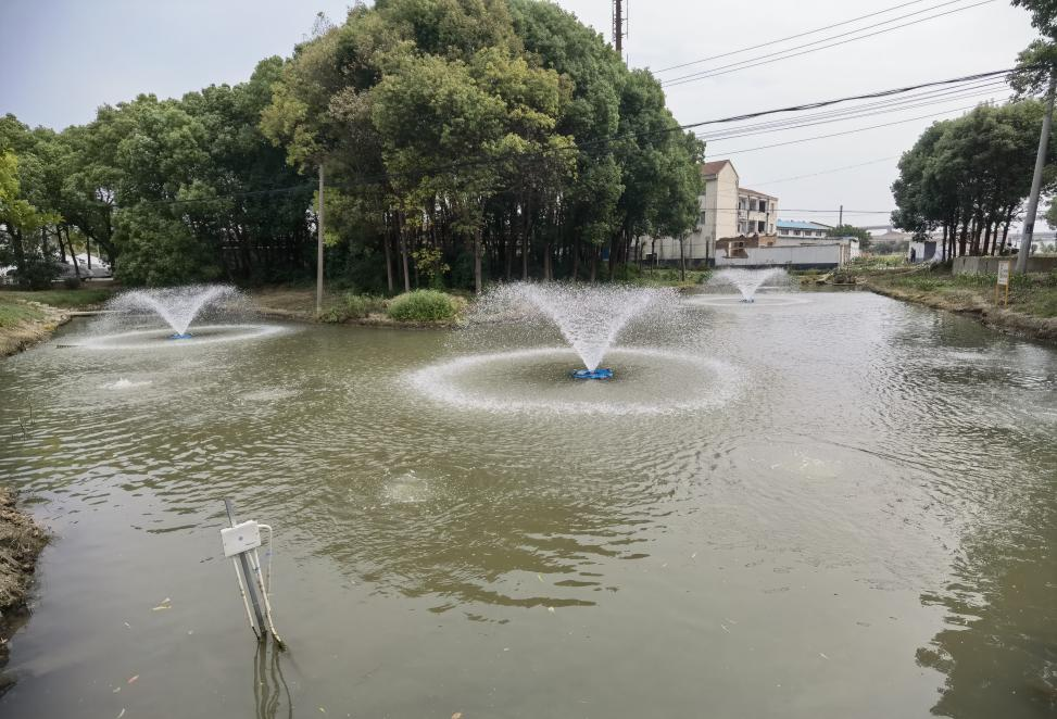 Nanjing Lanjiang Fountain Aerator Yancheng Operation Site