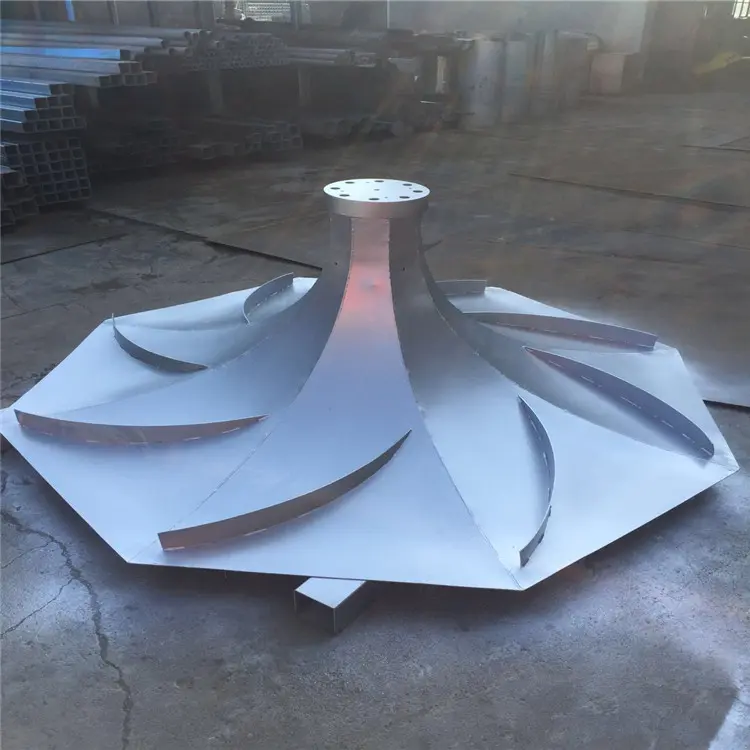 Pengadun hiperbolik pendesak keluli tahan karat.jpg