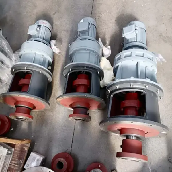 Folding paddle mixer