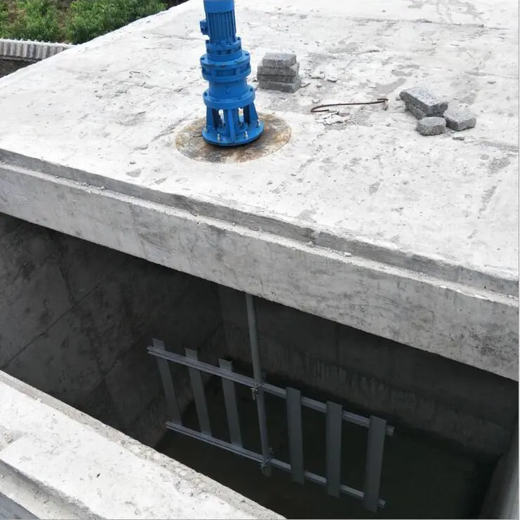 Pembancuh bilah bingkai enapcemar bercampur