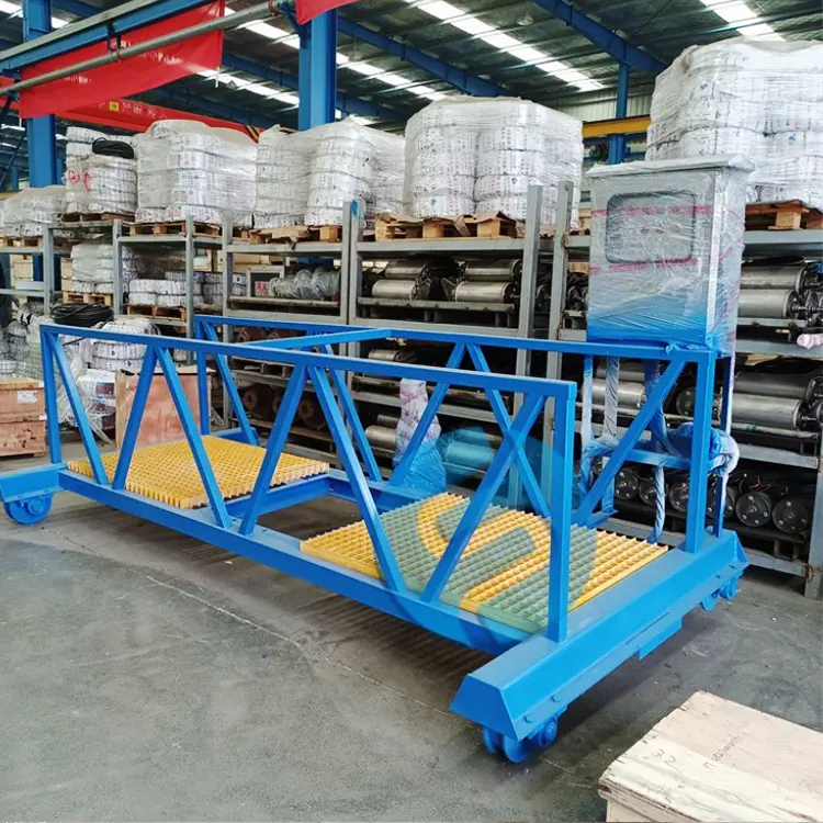 Peripheral transmission mud scraper bridge