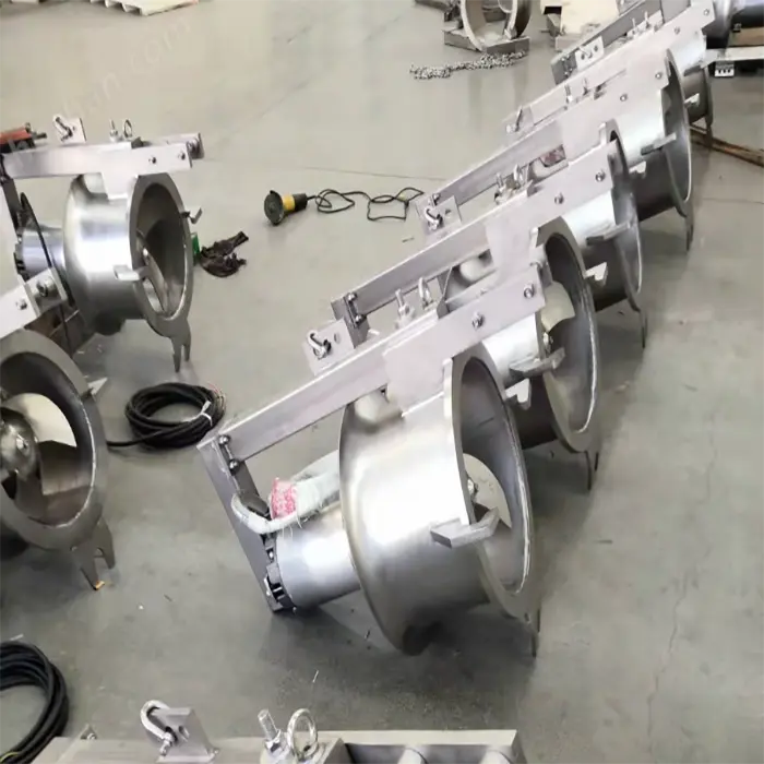 Hydrolysis and biochemical system submersible thruster