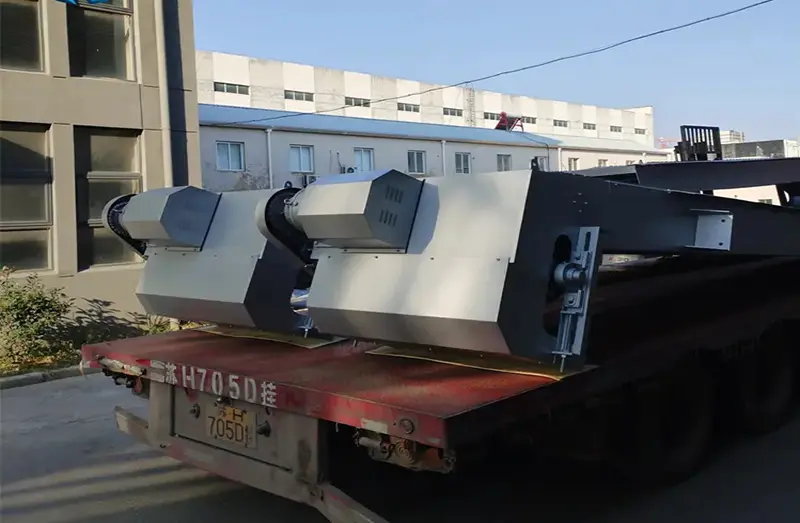 Cooperation with Lianyungang Enterprises-Mechanical Screen Decontamination Machine