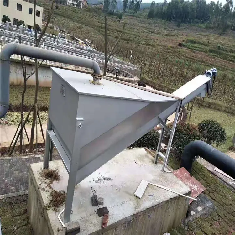 Sand water separator working principle